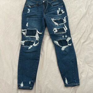 Distressed Jeans